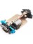Metal Yükseltilmiş Parçalar Direksiyon Kupası Salıncak Kolu Plaka Seti P929 P939 K969 K979 K989 K999 1/28 Rc Araba, Kırmızı (Yurt Dışından) 4