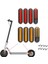Yansıtıcı Koruma Kabuğu Için Xiaomi Mi Elektrikli Scooter M365/PRO/1S/ESSENTIAL Scooter Arka Arka Tekerlek Göbeği Kapağı Amber (Yurt Dışından) 3
