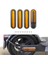 Yansıtıcı Koruma Kabuğu Için Xiaomi Mi Elektrikli Scooter M365/PRO/1S/ESSENTIAL Scooter Arka Arka Tekerlek Göbeği Kapağı Amber (Yurt Dışından) 4