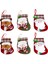 Noel Çorapları Şeker Hediye Çantası 3D Noel Baba - Çorap Dekorasyonu (Yurt Dışından) 1