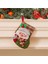 Noel Çorapları Şeker Hediye Çantası 3D Noel Baba - Çorap Dekorasyonu (Yurt Dışından) 2