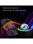 LED Yıldız Projektör Renkli Aurora Okyanus Projeksiyon Gece Lambası Bluetooth Müzik ile Yatak Odası Atmosfer Dekorasyon Siyah (Yurt Dışından) 5
