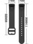 Spor Kordonlu Saat Kayışı Galaxy Fit SM-R370 Watch Band Yumuşak Silikon Yedek Bantlar Kayış Galaxy Fit SM-R370 Kayış Siyah (Yurt Dışından) 2