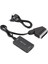 Scart - Kablo Hd Adaptörü ile Dönüştürücü 720P 1080P Video Ses Dönüştürücü Tv Monitörü Projektör Için Adapte (Yurt Dışından) 1
