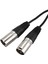 Yeni 3 Pinli Xlr Dişi Jakı - Çift 2 Erkek Fiş Y Splıtter Kablo Adaptörü 1 Ft Kablo (Yurt Dışından) 5