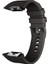 Galaxy Gear Fit2 Pro Için Silikon Kordonlu Saat Kayışı Watch Band Bilek Bilezik Gear Fit 2 SM-R360-BLACK (Yurt Dışından) 1