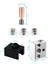 Ekstruder Isıtıcı Blok Kiti Artı Ekstra Termistörler ENDER3S1 Için Yüksek Sıcaklık Pro 300°C, Bimetal Isı Kırma Nozulu (Yurt Dışından) 4