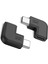 Adet/takım 90 Derece Sağ Açı USB 3.1 Tip C Erkek Kadın Dönüştürücü Usb-C Adaptörü Akıllı Telefon Için Taşınabilir Konnektör (Yurt Dışından) 2