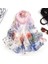 Kadınlar Için Atkılar Hafif Moda Eşarplar Baskı Çiçek Desenli Eşarp Şal Sarar, W40 (Yurt Dışından) 1