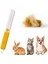 2'Si 1 Arada Tnabilir Saç Çıkarıcı - Evcil Hayvan Saç Çıkarıcı - Giyim Mobilyası Kanepesindeki Köpek Ve Kedi Saç Tozunu Kazımak Için Tüy Tıraş Makinesi (Vitality Sarı) (Yurt Dışından) 1