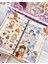 Sevimli Kız Lila Kutu Dopdolu Binder Defter Hediye Seti Kutu Set Notebook Bullet Journal 4