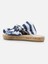 Yasmina Indigo Mavi Kadın Espadril Terlik 3