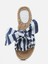 Yasmina Indigo Mavi Kadın Espadril Terlik 4