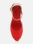 Kate Kırmızı Kadın Dolgu Topuklu Espadril 4