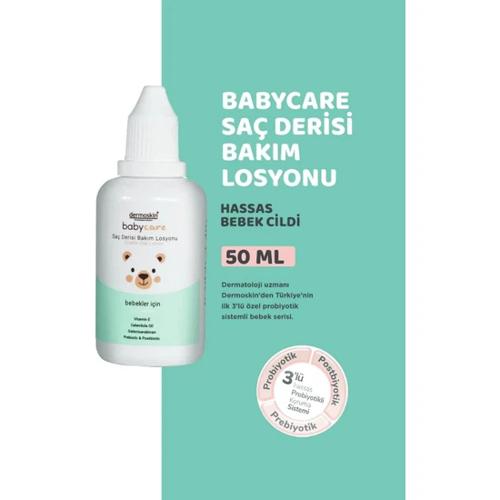 Dermoskin Babycare Saç Bakım Losyonu 50 ml