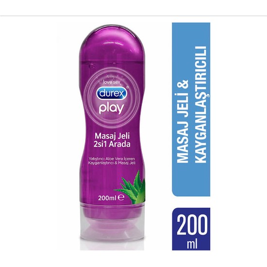 Durex Play Kayganlaştırıcı & Masaj Jeli Aloe Vera 200 Ml. Fiyatı