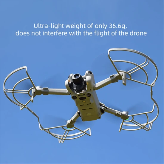 Sunshinee Mini 4 Pro Iniş Takımı Için Pervane Koruma Entegre Pervaneler Koruyucu Koruyucu Halkalar Drone Muhafızları Aksesuarları (Yurt Dışından)