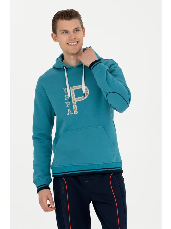 U.S. Polo Assn. Erkek Petrol Sweatshirt 50270788-VR102