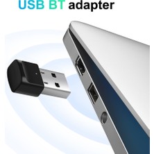 Hermoso USB Bluetooth 5.0 Ses Alıcı Verici 3,5 mm Aux Jak Adaptörü (Yurt Dışından)