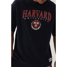 Harvard Erkek Lacivert Erkek Tshirt