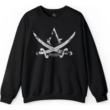 So Cool Assassins Assassin's Creed 4 5 Iv Black Flag Baskılı Sweatshirt