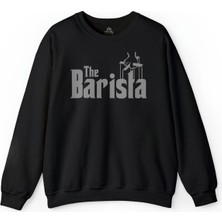 So Cool The Barista Godfather Coffee Kahve Espresso Baskılı Sweatshirt