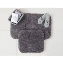 Home Madame Coco Sheep 2'li Banyo Paspas - Antrasit
