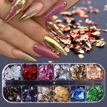 Nr Nail Republic Folyo Tırnak-Nail Art Süslemeleri 12'li