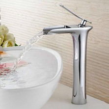 HT Prima Şelale Çanak Lavabo Bataryası - Krom