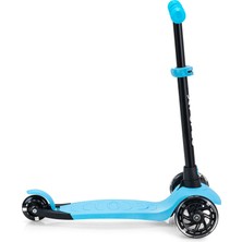 Yoyko Elite 3 Tekerlekli Işıklı Scooter Mavi