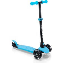 Yoyko Elite 3 Tekerlekli Işıklı Scooter Mavi