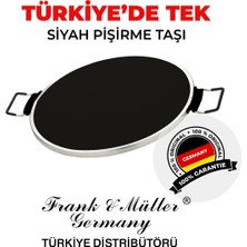Frank & Müller Germany | Taş Fırın | Pizza, Lahmacun ve Grill Makinesi | Siyah