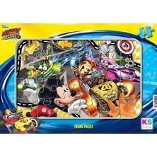 KS Games Mickey Frame Puzzle 24'Lü MCK-704