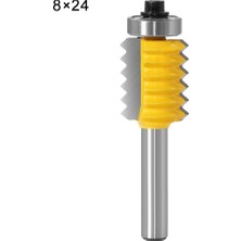 Pandoraplanet 8mm Shank Katı Yönlendirici Bit Ağaç Işleme Sondaj Freze Kesici Marangozluk Aracı (Yurt Dışından)