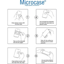 Microcase Infinix Hot 30I Tam Kaplayan Çerçeveli Tempered Ekran Koruyucu - AL3276