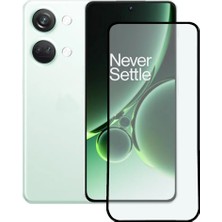 Microcase Oneplus Nord 3 5g Tam Kaplayan Çerçeveli Tempered Ekran Koruyucu - AL3276