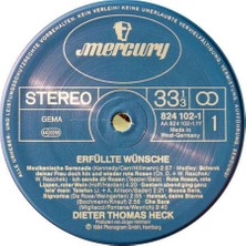 Dieter Thomas Heck – Erfüllte Wünsche Pop Vinly Plak Alithestereo