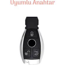 Emii Auto Spare Parts Mercedes Benz A C E S G Gla Cla Glc W204 W463 W176 W251 W205 Amg  Uyumlu Anahtar Kılıfı Siyah/kırmızı