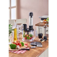 Sinbo SHB-3178 Beiqe El Blender Seti Beyaz