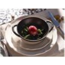 Staub La Cocotte Demir Döküm Siyah Mini Wok 16 cm