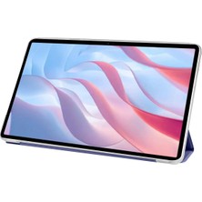 FUJİMAX Lenovo Tab P11 Pro 2.nesil 11.2" İnç Kılıf Yatay Standlı Arka Sert P.c Güçlü Mıknatıslı Uyku Modlu Smart Cover Tablet Kılıfı