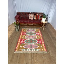 El Dokuma Anadolu Ipek  Kilim 111 x 165