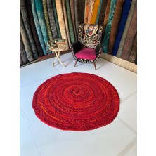 Şirvan Halı El Dokuma Naturel Hasır Jüt Kilim