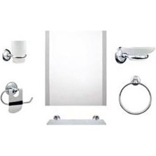 Deluxe 6 Parça Banyo Ayna Takımı