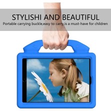 Apple iPad 10.nesil 10.9 2022 Kılıf Model A2696,A2757,A2777 Yatay Stadlı Çocuk Için Parmaklı Eva Like Silikon Kılıf