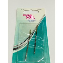 Karan Tuhafiye Yün Iğnesi / Metal Yün Iğnesi / 2 Li