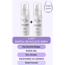 For You Gold Genital Bölge (Koltuk Altıdizdirsek Dış Genital)  Krem - 2 Adet