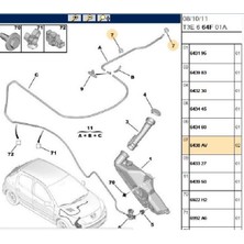 Psa Cam Fıskiye Memesi 206 (6438AV-BPE309535)