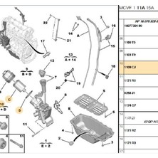 Orijinal Yağ Filtresi 1,3 Bipper Nemo Fiorino (1109.CJ-1609563880-71751128E)