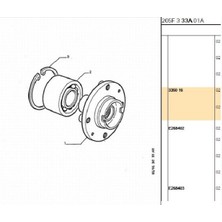 Skf Ön Teker Bilyası Partner Berlingo Xantia Xsa (VKBC20010-3350.16)